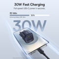 Baseus 30W GaN Charger PD Charger For iPhone 17 16 15 14 13 12 Max Fast Charger PD3.0 QC3.0 Phone Charger Type C Tablets Charger.