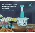 Multi Function Hand Pushing Cooker Chopper Manual Tekan Chop Chopper Blender Manual. 