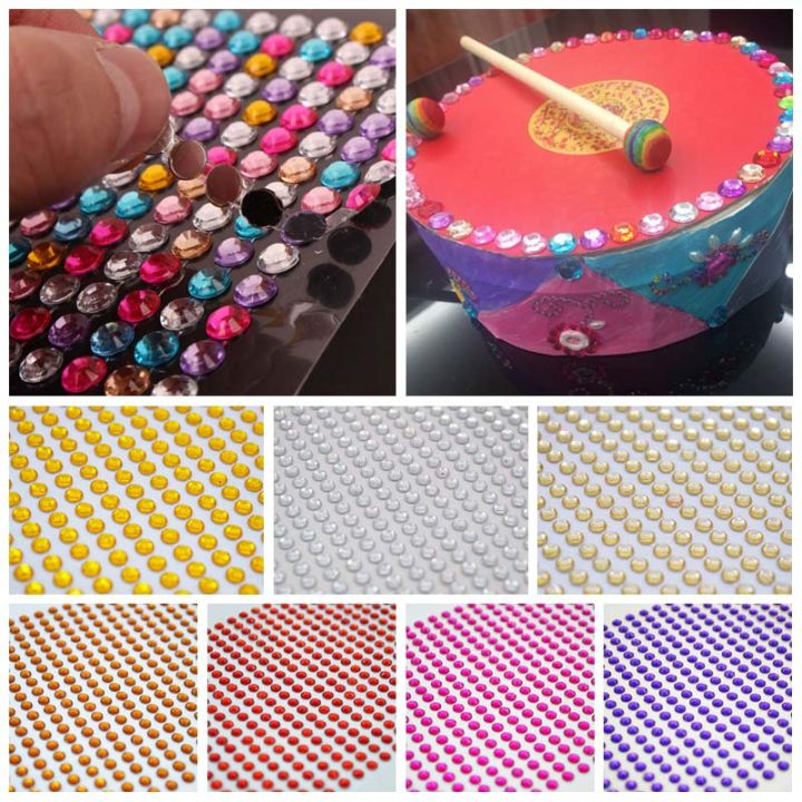 3mm%204mm%205mm%206mm%20Self%20Adhesive%20Crystal%20Rhinestone%20Stickers%20Mobile%20Phone%20Car%20Art%20Craft%20Decals%20Scrapbooking%20Bling%20Acrylic%20Stickers%20-%20Image%204