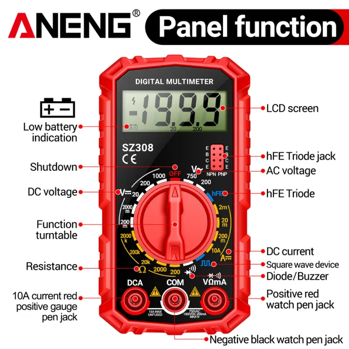 Digital%20Multimeter%20ANENG%20SZ308%201999%20Count%20AC/DC%20High-Precision%20Multi-function%20%20Voltage%20Current%20Resistance%20Multimeter%20Test%20Tool%20-%20Image%205