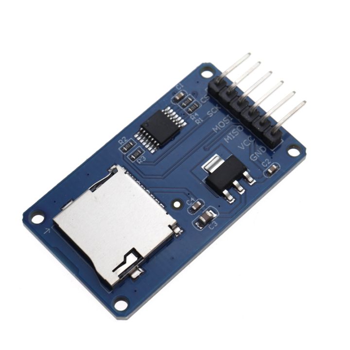 1Pcs%20Micro%20SD%20Card%20Mini%20TF%20Card%20Reader%20Module%20SPI%20Interfaces%20With%20Level%20Converter%20Chip%205V/3.3V%20For%20Arduino%20DIY%20KIT%20-%20Image%203