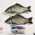 JIANWU Creative Simulated Salted Fish Pencil Case Large Capacity Pencils Pouch Bag Funny School Pencil Cases Stationery Supplies.