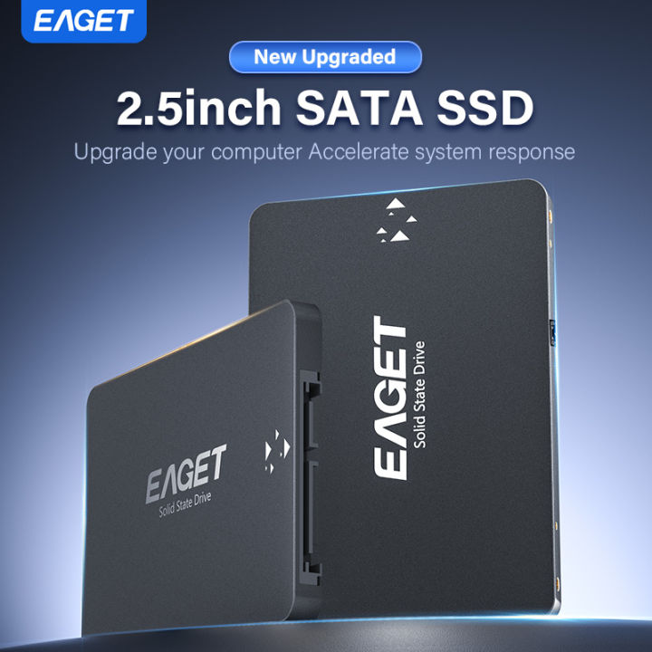 EAGET S205 2.5 Inch SATA III Internal SSD Solid State Drive 128GB 256GB 512GB 1TB for Laptop Desktop PC