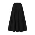 Stylish And Fashionable Long Linen Skirt For Women.