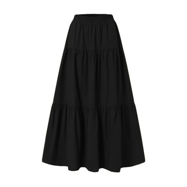 Stylish%20And%20Fashionable%20Long%20Linen%20Skirt%20For%20Women%20-%20Image%202