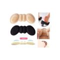 2Pcs Butterfly Silicone Gel Heel Pads – Adhesive Shoe Insoles, Heel Cups & Back Protectors for Sneakers – Foot Care Inserts for Pain Relief, Spurs & Comfort.