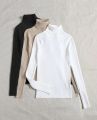 Full Sleeves High Neck Lycra body fitter /Sweater/ warmer / turtle-neck for winter ( unisex). 