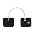 1 Pc Door Lock Child Safety Lock Cabinet Fridge Stainless Steel Cable Protection Kids Baby Home Window Lock Strong Fix. 