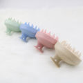 Gute Unisex Wheat Straw Shampoo Brush: 4 Color Options, PP+TPE+Natural Wheat Straw, Massage Scalp & Smooth Hair, Salon/Home. 
