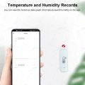 Zigbee Temperature Humidity Sensor Smart Home Hygrometer Thermometer Compatible With Tuya Smart Life Alexa  Assistant Z2M. 