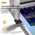 90 Right Angle USB 3.0 Extension Adapter Upward Elbow 10Gbps USB Connector For PC Male to Female Extension Plug Converter. 