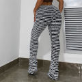 Color Block Stripes Pants Women High Waist Loose Sweatpants Women's Bodycon All-match Summer Trouseres For Female 2023.