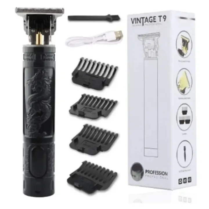 Dragon%20Vintage%20T9%20Professional%20Hair%20Trimmer%20Set%20Hair%20Clipper%20Titanium%20Alloy%20Head%20Beard%20Trimmer%20For%20Men%20Cordless%20Low%20Noise%20-%20Image%204