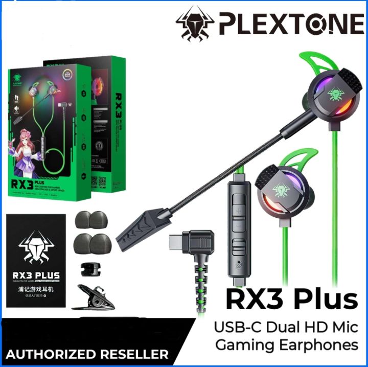 Plextone%20RX3%20PLUS%20Type-C%20Wired%20Gaming%20Earphone%20-%20Image%203