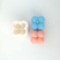 Bubble candle mold, ball candle mold, Candle Mold for Pouring , Silicone Bubble Candle Candle Mold Candles Yourself Make Square Candle .... 
