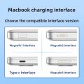 Type-C ( USB-C ) to magsafe 1 2 3 Charging Cable PD charger for MacBook Air/Pro Power Adapter Cable 1.8M 2M Nylon Braided 61W PD.