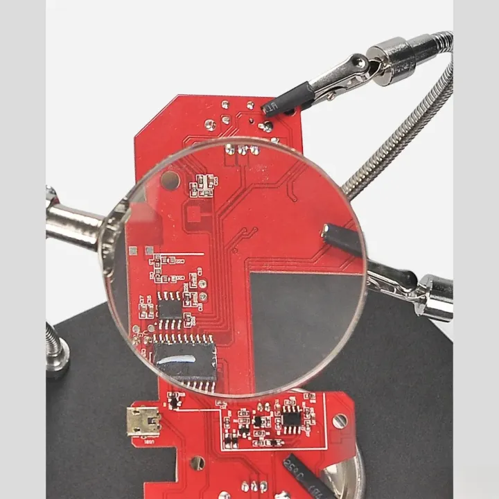 3X%20Magnifying%20Glass%20Helping%20Hands%20Soldering%20Stand%20Station%20PCB%20Holder%20Flexible%20Arms%20Metal%20Base%20Storage%20Tray%20for%20Electronic%20-%20Image%205