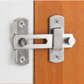 Stainless Steel Door Locks Child Safety Cabinet Locks Collision and Breakage Prevention Locks for Window Cabinet Fitting Room. 