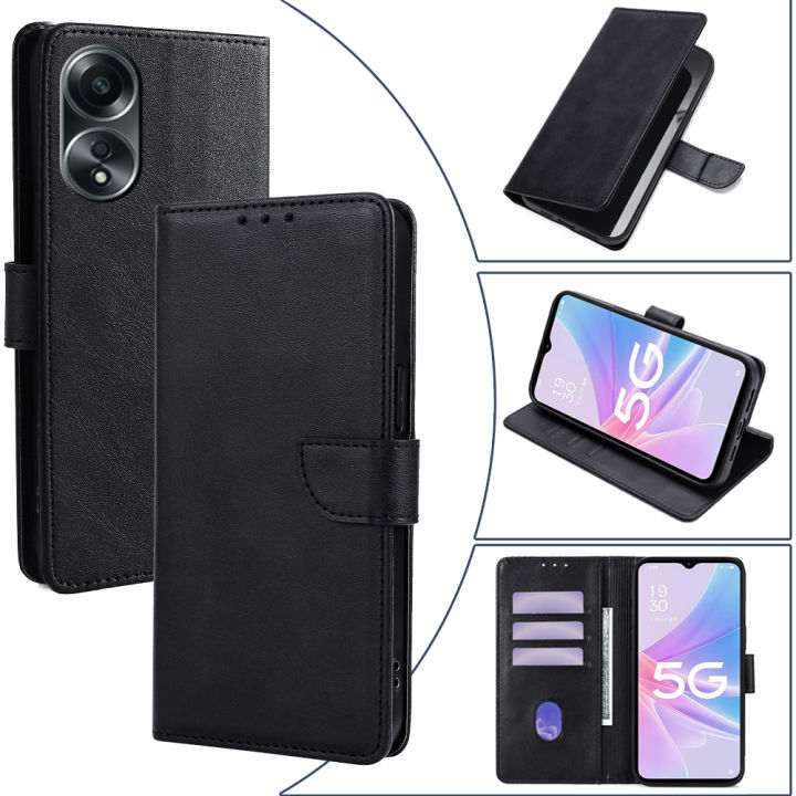 Leather%20Phone%20Case%20for%20OPPO%20A57%20A77%20A57S%20A57E%20A77S%20A56S%20A58%20A78%20A1X%20A58X%20A1%20A78%20Flip%20Cover%20Card%20Slots%20Magnet%20Buckle%20Wallet%20Case%20-%20Image%203
