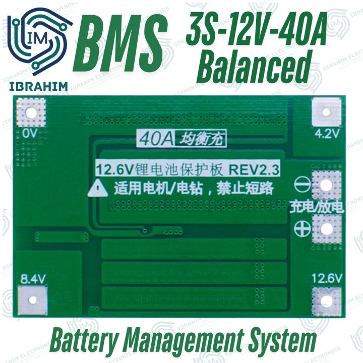 BMS%203S%2040A%2012.6V%20Balanced%2018650%20Li-ion%20Lithium%20Battery%20Charging%20BMS%20Board%20Balanced%20Charging%20Module%20-%20Image%203