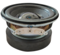 2 inch speaker, 52mm square frame 4 Ohm 3 watt mini speaker. 