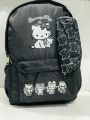 Hello Kitty Class Bag / MOOW Stylish Double Shoulder Backpack/ School Bag for Girls/Class Bag/School Bag. 