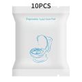 50/20/10pcs Portable Disposable Toilet Seat Cover Waterproof Non-woven Protective Cover Seat Cushion Travel Camp Hotel Bathroom.