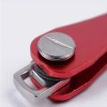 Smart key chain Mini Keychain Compact Key Decorative Holder Clip Home Storage Metal key Clip Aluminum Organizer Keychain Outdoor. 