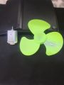 Pack of 5 pair of 3v 6v motors and (80mm) 3 blade hard plastic fan propeller fan wing fan blade fan par for 3V 5V 6V 9V 12V motors. 