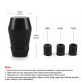 72mm Car Aluminium Gear Shift Knob Thick Waist Shift Head Knob M8 M10 M12 With Adapters 4 Colors. 