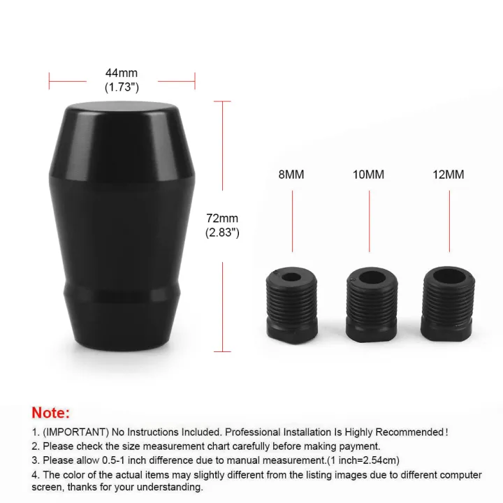 72mm%20Car%20Aluminium%20Gear%20Shift%20Knob%20Thick%20Waist%20Shift%20Head%20Knob%20M8%20M10%20M12%20With%20Adapters%204%20Colors%20-%20Image%202