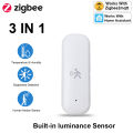ZigBee Human Motion Sensor 10G Radar Mmwave Temperature and Humidity Sensor Security Burglar Works With  Z2MQTT. 