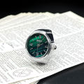 Hot Selling Finger Watch Ring Creative Movement Fashion Accessories Vintage Alloy Shell Quartz Watch Men Jewelry Women. 