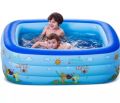Kids Baby Children lInflatable Swimming Pool Bath 120 cm Tub Portable Outdoor Summer Water Fun Play Toy ( 120cm 4.5 Feet /3 Feet).