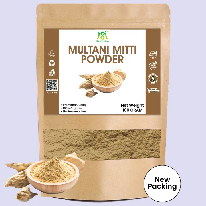 Multani%20Mitti%20Powder%20for%20Skin%20100g%20Natural%20Fuller's%20Earth%20Face%20&%20Body%20Care%20for%20Deep%20Cleansing%20and%20Oil%20Control%20-%20Image%202