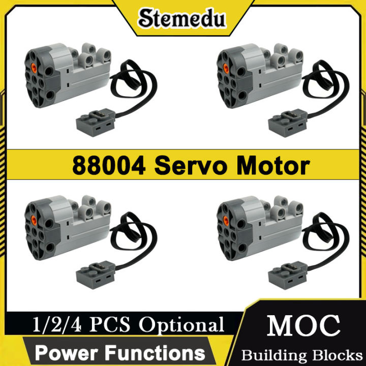 Pièces de moteur technique bloc de construction Compatible groupe mécanique technique MOC PF fonction de puissance mise à niveau XL-M-Servo moteur Leduo  26