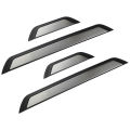 4pc Stainless Door Sill Scuff Plate Trim for Toyota C-HR CHR 2016-2020 2021 2022 2023 Kick Pedal Protector Car Accessories.