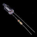 20pcs Neon Indicator Lamps With Resistance Connected To 220V 6*16 mm Neon Glow Lamp Mains Indicator.