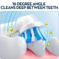 4pcs EB50 Cross Action Replacement Brush Heads for Oral B D12 D16 D100 3757 3709 Pro3 Pro1Max Electric Toothbrush. 