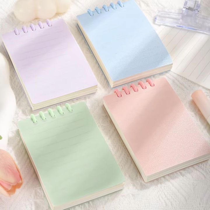 80%20Sheets%20Binder%20A7%20Loose-Leaf%20Notebook%20Horizontal%20Line%20Inner%20Page%20Style%20Note%20Set%20Stationery%20School%20Office%20Supplies%20-%20Image%202