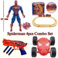 Avengers Super Hero Spiderman Toys  Combo Set For Kids. 