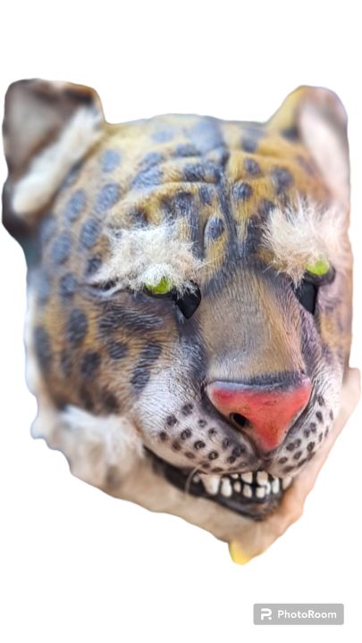 Tiger Mask Rubber Mask free size
