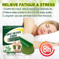 12/24/60PCS Detox Foot Patches Pads Feet Body Toxins Cleansing Relieve Stress Help Sleeping for Running Yoga Fitness Exercise. 
