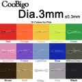 5 Meters 1mm 2mm 3mm Round Elastics Bungee Shock Cord Elastic Rope  Band Strap String Cordon Shoelaces Sewing Accessories. 