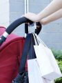 1PC Sturdy And Durable Multifunctional Stroller Hook With EVA Handle - Durable Aluminum Alloy For Shopping And Storage Accessori. 