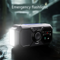 Portable Solar Radio, Emergency Kits First Aid Radio With Crank, Dynamo AM/FM Radio, Blackout Power Station, USB Phone Charger.