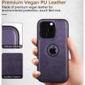 Ultra Thin Slim Business Leather Cover For iPhone 17 Air 16E 16 15 14 12 Pro Max 13 Mini Shockproof Phone Case.