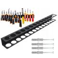 new Screw Storage Box Wall Mounted Heavy Duty Screwdriver Storage Rack Storage Box Screwdriver Rack Tools Rack Pliers Bracket. 