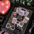 Personalized Custom Photo Frame | Birthday & Friendship Gift | Calendar, Quotes & Collage – A4 Size. 