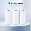 Olaf 57 * 25mm 3pcs High-definition Printing Paper White Children's Camera Printer Replacement Accessories Mini Error Printer. 